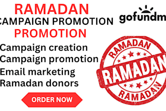 promote charity non profit islamic ramadan crowdfunding campaign gofundme ngo