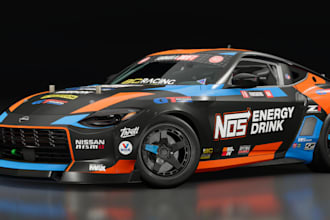 redesign 3d car model,3d car rendering,3d game vehicle zbrush, fivem car, gta