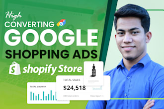 run shopify google ads for USA business