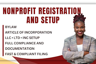 register your 501c3 nonprofit and file irs form 1023 for tax exempt status ein