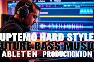 create high energy uptemp, hardstyle, future bass, and country music in ableton