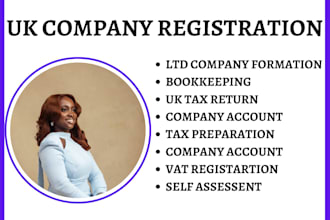 do UK company registration, company account corporate tax return ct600, UK vat