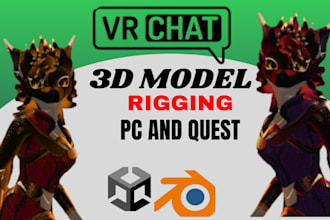 create vrchat avatar custom furry avatar vrc nsfw model avatar 3d character