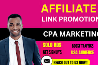 do USA solo ads affiliate CPA link promotion, saas app mlm leads CRM, erp portal