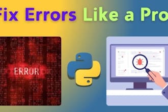fix python programming bugs and errors