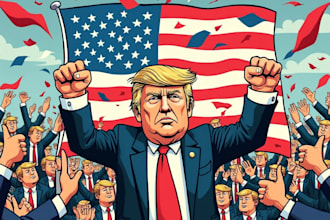 create political and editorial cartoons