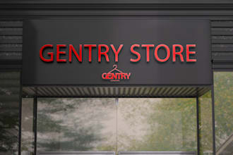do shop front, 3d letter signage, storefront, signboard, yard sign design