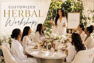 create and teach a customized herbal workshop
