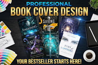 create a premium custom fantasy cover