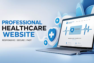 design healthcare website, medical website and dental website with wordpress
