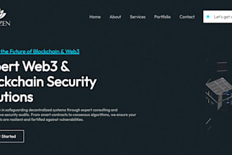 develop a product, personal, or business website in next js