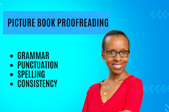 meticulously proofread your picture book