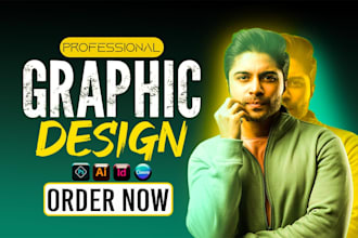 design anything in 24 hours by canva expert and photoshop ai fix image
