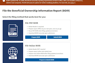 do your boir reporting