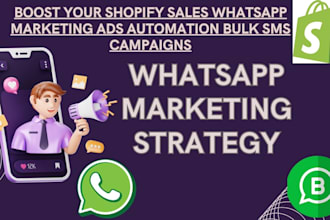 boost your shopify sales whatsapp marketing ads automation bulk sms campaign