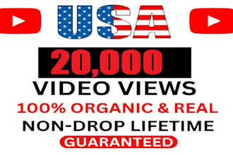 drive 5000 organic views and boost video with google ads