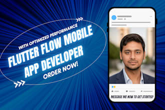 build a professional flutterflow mobile app for you