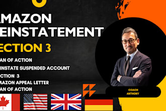 reinstate amazon section 3 violation amazon suspension appeal letter