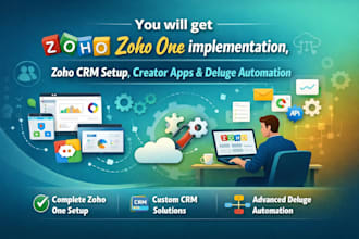 configure and impalement zoho one CRM