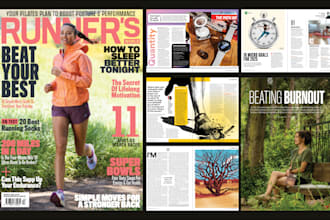 magazine design, catalog, booklet, brochure, newsletter, magazine layout, flyer