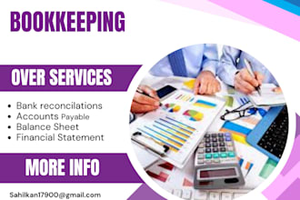 do bookkeeping in bank reconciliation on quickbooks, xero