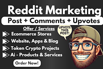 do reddit post management for saas product ai app business page crypto website
