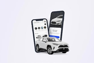 build car dealership app, car marketplace app, car auction app, car bidding app