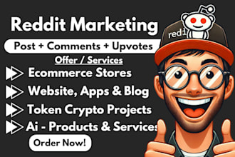 viral reddit post for ico memecoin token crypto website via twitter x management