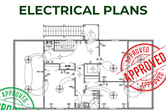provide revit and autocad architectural electrical plan and pe stamp
