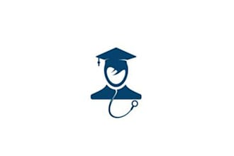 design a professional medical college logo and school identity