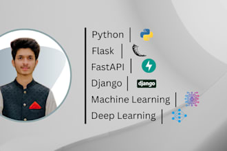 do python API development in django flask and fastapi