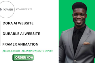 design results proven durable ai website weebly website 10web ai website