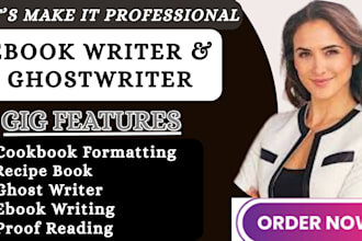 do self help ebook writer ghostwriter and non fiction book editing amazon kdp
