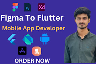 convert figma to flutter UI and develop your app