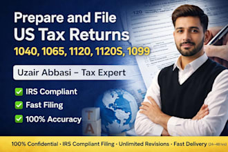 prepare or file USA individual or business income tax return