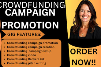 drive your crowdfunding campaign on kickstarter and gofundme  to success