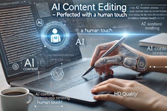 edit ai generated content adding human touch for perfection