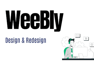 create custom weebly website for your business
