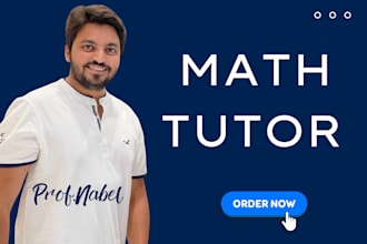 be your math tutor from elementary school to graduate level