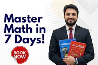 be your math tutor and mentor