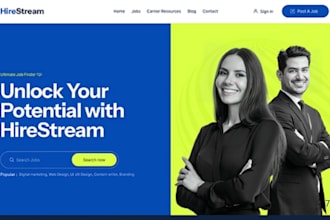 build recruitment website job board website and staffing agency website