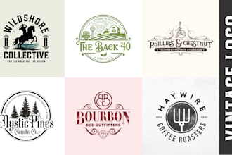 design a custom handcrafted and artisanal vintage retro logo