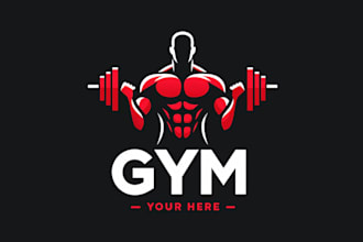 design trendy fitness , gym, health and sports logo