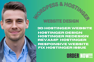 connect, fix, transfer domain, migrate wordpress website hostinger, godaddy wix