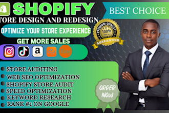 design shopify store, redesign shopify website, shopify dropshipping store, pod
