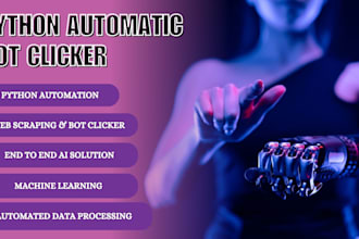 build python ai bot, ai web scraper, llm chatbot, ai automation, ocr extractor