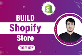 build shopify store, shopify dropshipping store, shopify website