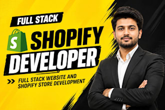 build shopify store, shopify website design or custom shopify theme
