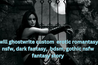 ghostwrite erotic romantasy bdsm gothic nsfw fantasy story