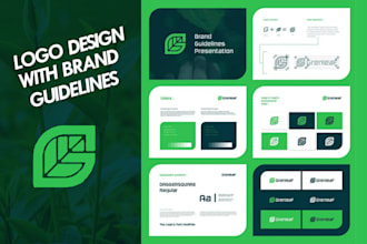 create complete branding package, logo design and brand guidelines